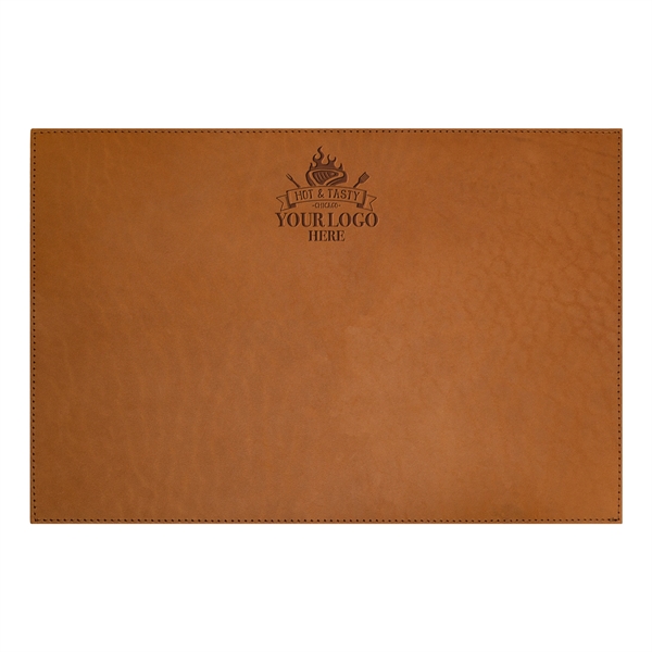 Genuine Leather 18" x 12" Placemat for your restaurant, pub, or... from ASI 75126 Oowee Products