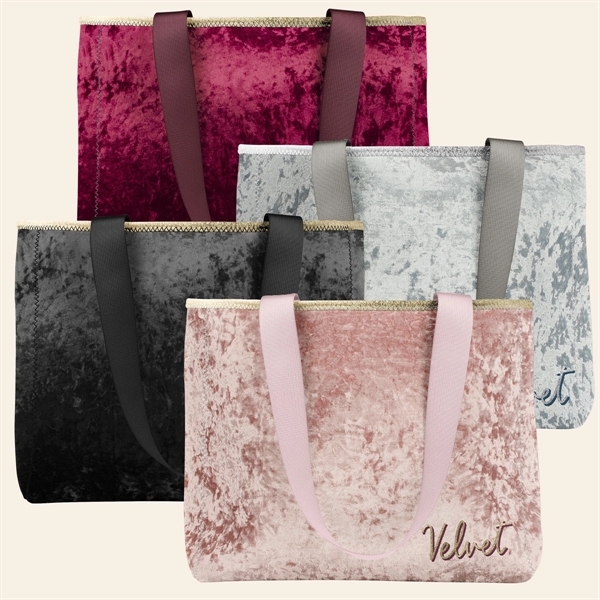 High-Quality Velvet Neoprene Tote Bag... from ASI 74710 Numo / NUMO