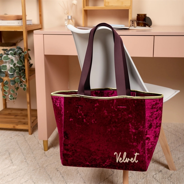 High-Quality Velvet Neoprene Tote Bag... from ASI 74710 Numo / NUMO