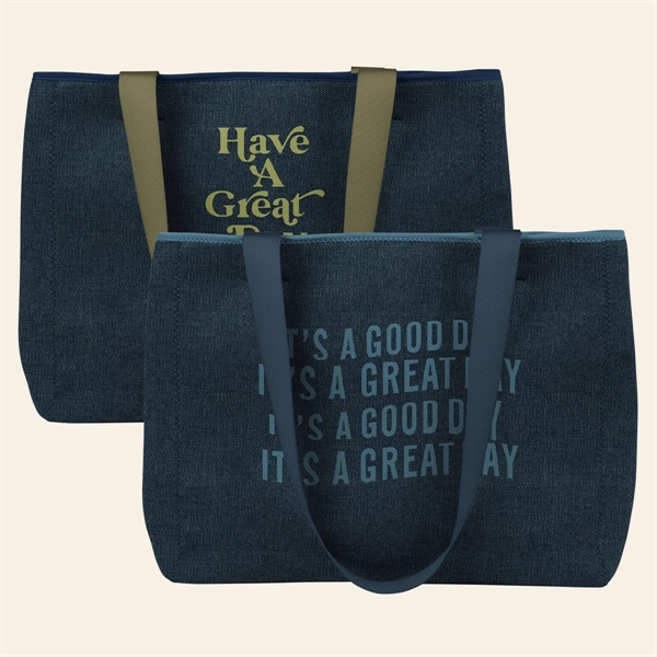High-Quality Denim Neoprene Tote Bag... from ASI 74710 Numo / NUMO
