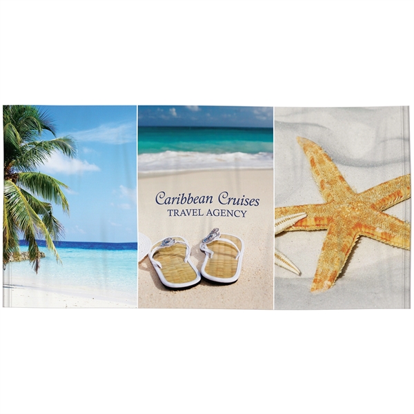 Super soft, super bright 30" x 60" Microfiber Fully Custom Beach... from ASI 80228 Quinn