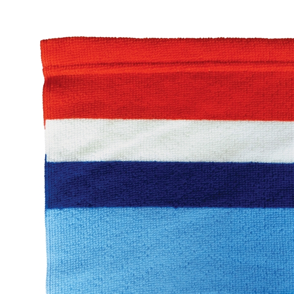 Super soft, super bright 30" x 60" Microfiber Fully Custom Beach... from ASI 80228 Quinn