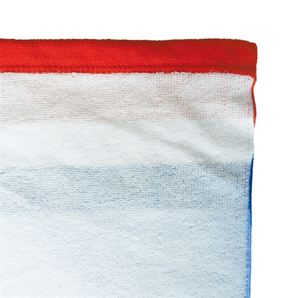 Super soft, super bright 30" x 60" Microfiber Fully Custom Beach... from ASI 80228 Quinn