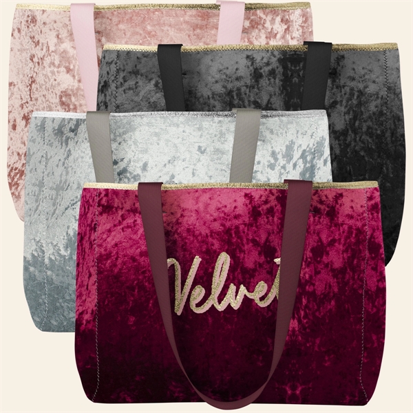 High-Quality Velvet Neoprene Tote Bag... from ASI 74710 Numo / NUMO