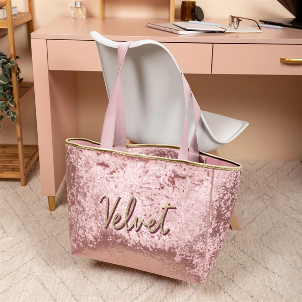 High-Quality Velvet Neoprene Tote Bag... from ASI 74710 Numo / NUMO
