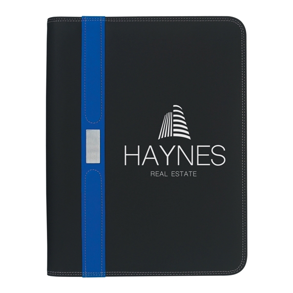 Zippered portfolio with 30 page writing pad.... from ASI 61125 Hit Promotional Products / Hit®