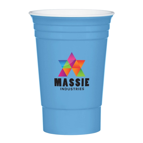 The Cup. Made From Tri-Edge Polypropylene Material.  Holds 16 OZ.... from ASI 61125 Hit Promotional Products / Hit®