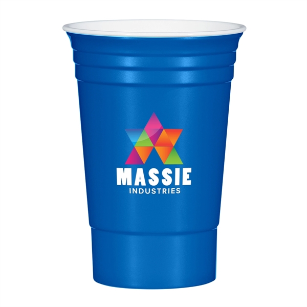 The Cup. Made From Tri-Edge Polypropylene Material.  Holds 16 OZ.... from ASI 61125 Hit Promotional Products / Hit®