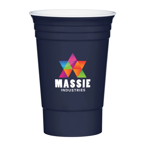The Cup. Made From Tri-Edge Polypropylene Material.  Holds 16 OZ.... from ASI 61125 Hit Promotional Products / Hit®