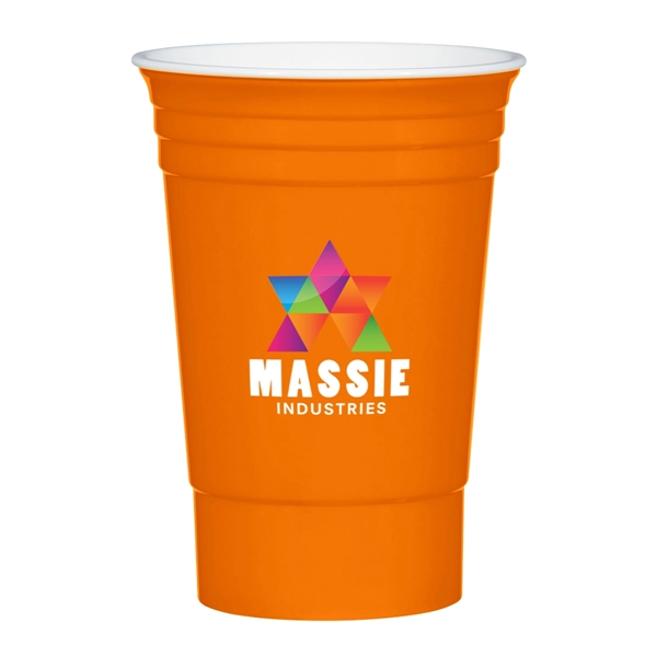 The Cup. Made From Tri-Edge Polypropylene Material.  Holds 16 OZ.... from ASI 61125 Hit Promotional Products / Hit®