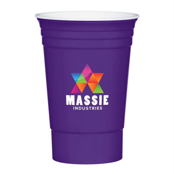 The Cup. Made From Tri-Edge Polypropylene Material.  Holds 16 OZ.... from ASI 61125 Hit Promotional Products / Hit®
