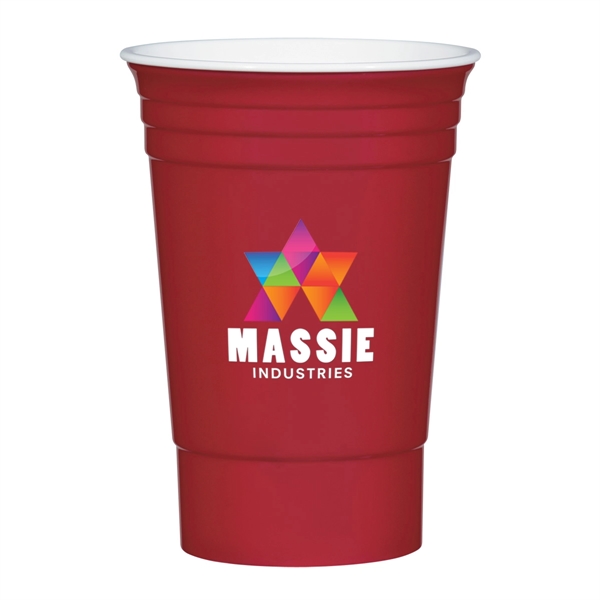 The Cup. Made From Tri-Edge Polypropylene Material.  Holds 16 OZ.... from ASI 61125 Hit Promotional Products / Hit®