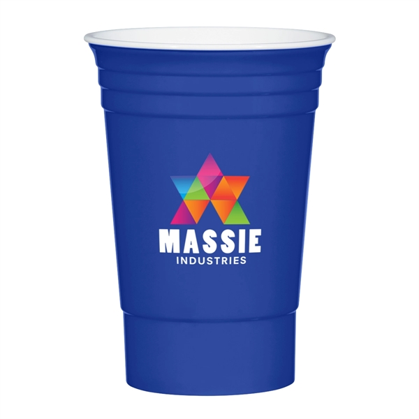 The Cup. Made From Tri-Edge Polypropylene Material.  Holds 16 OZ.... from ASI 61125 Hit Promotional Products / Hit®