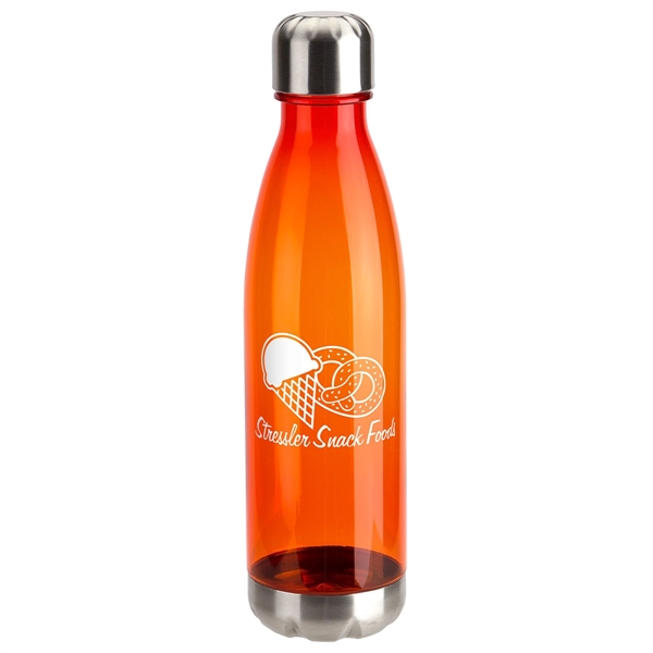 25 oz Tritan® Bottle with Stainless Base and Cap... from ASI 36730 Ariel Premium Supply Inc