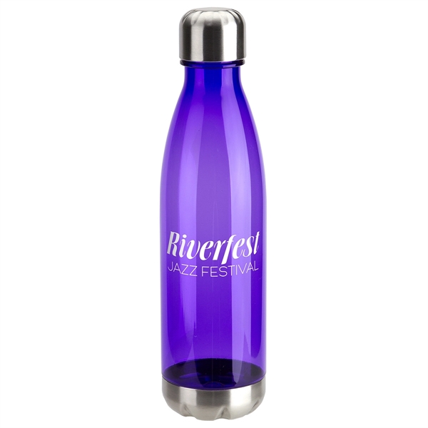 25 oz Tritan® Bottle with Stainless Base and Cap... from ASI 36730 Ariel Premium Supply Inc