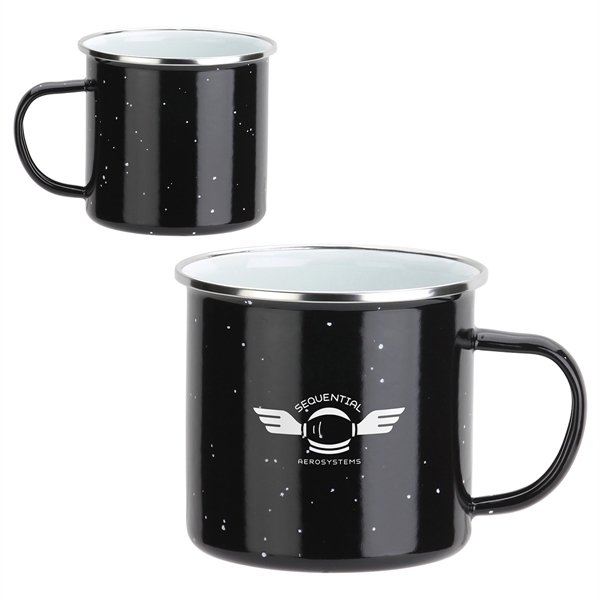 16 oz Enamel-Lined Iron Coffee Mug... from ASI 36730 Ariel Premium Supply Inc