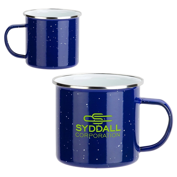 16 oz Enamel-Lined Iron Coffee Mug... from ASI 36730 Ariel Premium Supply Inc