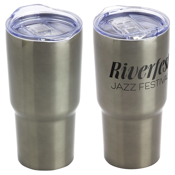20 oz Vacuum Insulated Stainless Steel Travel Tumbler... from ASI 36730 Ariel Premium Supply Inc