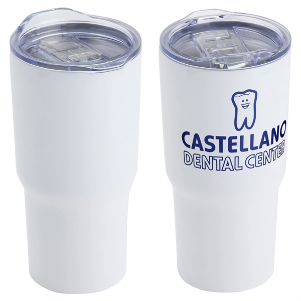 20 oz Vacuum Insulated Stainless Steel Travel Tumbler... from ASI 36730 Ariel Premium Supply Inc