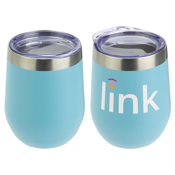 10 oz Vacuum Insulated Stainless Steel Wine Tumbler... from ASI 36730 Ariel Premium Supply Inc