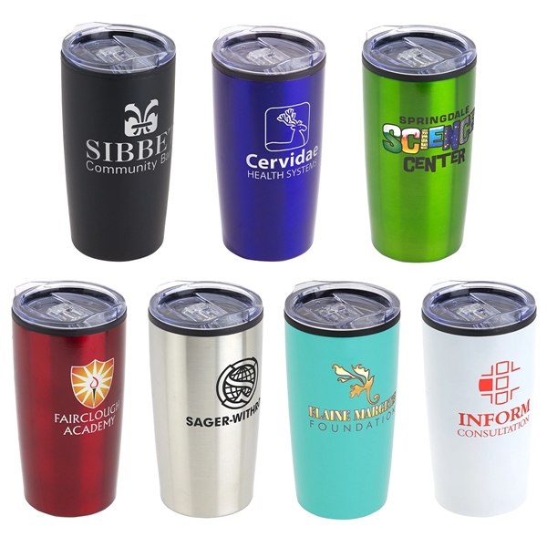 20 oz Stainless Steel/Polypropylene Tumbler... from ASI 36730 Ariel Premium Supply Inc