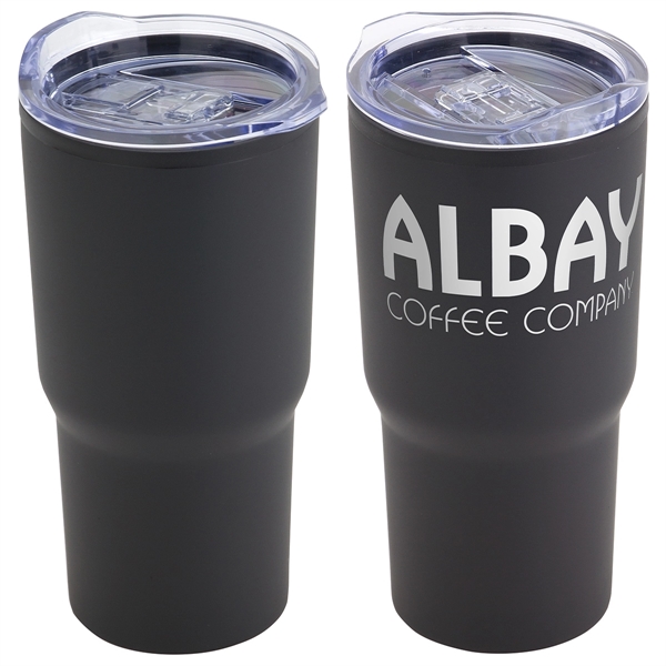 20 oz Stainless Steel/Polypropylene Travel Tumbler... from ASI 36730 Ariel Premium Supply Inc