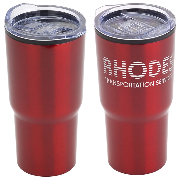 20 oz Stainless Steel/Polypropylene Travel Tumbler... from ASI 36730 Ariel Premium Supply Inc