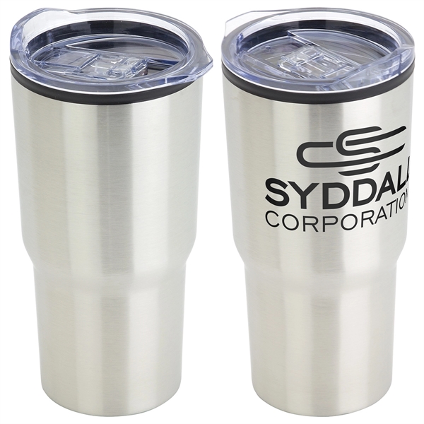 20 oz Stainless Steel/Polypropylene Travel Tumbler... from ASI 36730 Ariel Premium Supply Inc