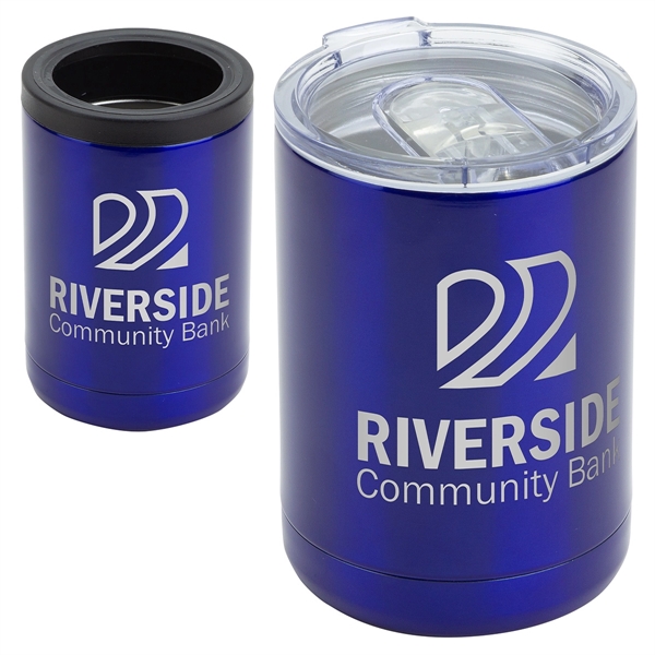 12 oz Vacuum Insulated Stainless Steel Tumbler  Can Cooler... from ASI 36730 Ariel Premium Supply Inc