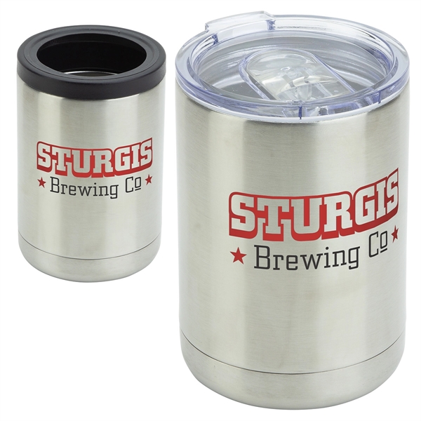 12 oz Vacuum Insulated Stainless Steel Tumbler  Can Cooler... from ASI 36730 Ariel Premium Supply Inc