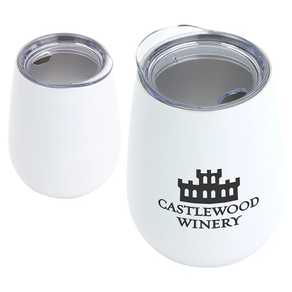 10 oz Vacuum Insulated Stainless Steel Wine Goblet... from ASI 36730 Ariel Premium Supply Inc