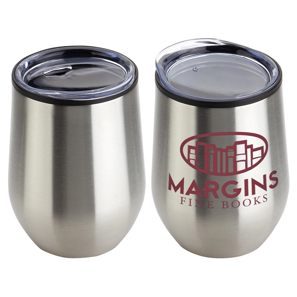 12 oz Stainless Steel/Polypropylene Wine Goblet... from ASI 36730 Ariel Premium Supply Inc