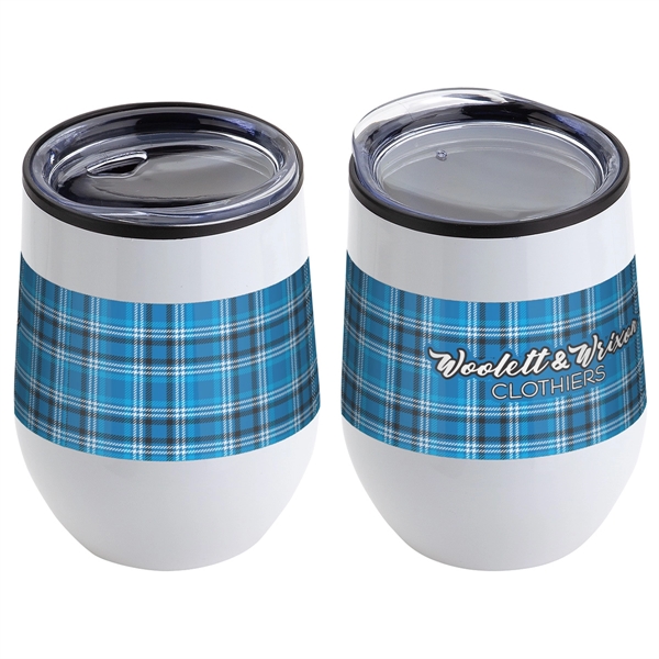 12 oz Stainless Steel/Polypropylene Wine Goblet... from ASI 36730 Ariel Premium Supply Inc