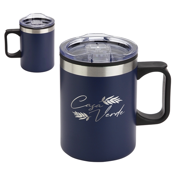 14 oz Stainless Steel/Polypropylene Mug... from ASI 36730 Ariel Premium Supply Inc