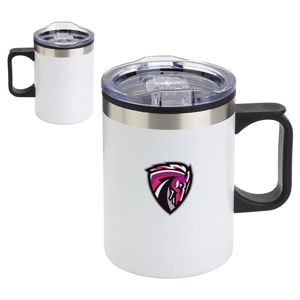 14 oz Stainless Steel/Polypropylene Mug... from ASI 36730 Ariel Premium Supply Inc