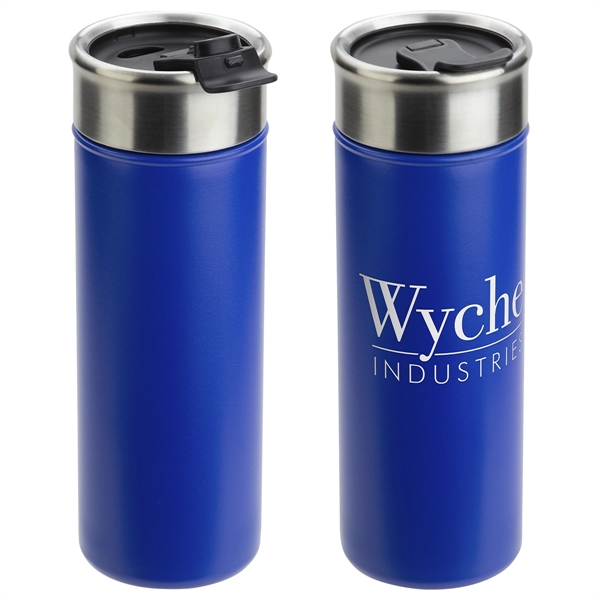 18 oz Copper-Lined Powder-Coated Insulated Tumbler... from ASI 36730 Ariel Premium Supply Inc