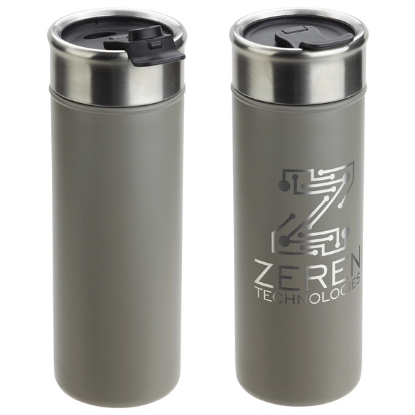 18 oz Copper-Lined Powder-Coated Insulated Tumbler... from ASI 36730 Ariel Premium Supply Inc
