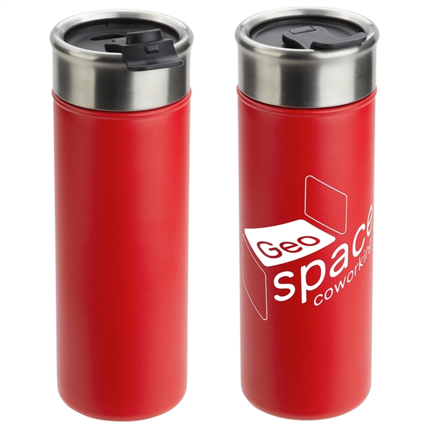 18 oz Copper-Lined Powder-Coated Insulated Tumbler... from ASI 36730 Ariel Premium Supply Inc