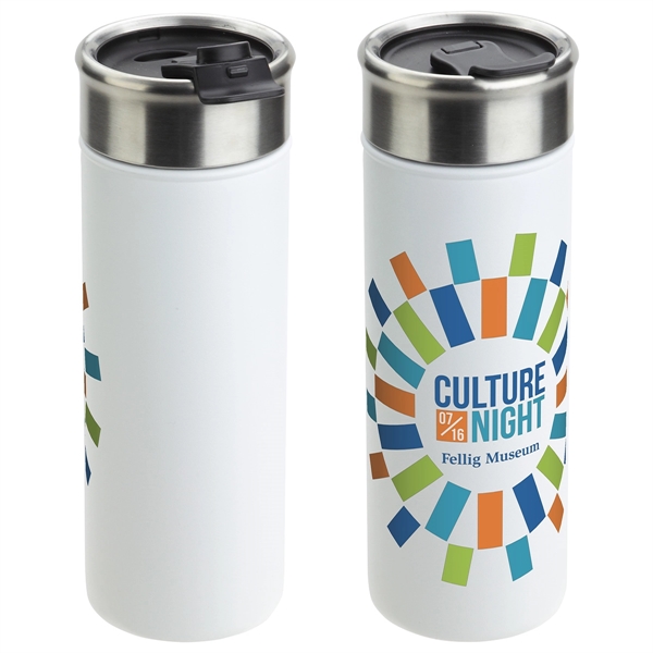 18 oz Copper-Lined Powder-Coated Insulated Tumbler... from ASI 36730 Ariel Premium Supply Inc