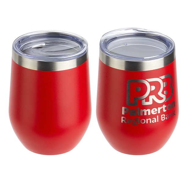 12 oz Copper-Lined Powder-Coated Insulated Goblet... from ASI 36730 Ariel Premium Supply Inc