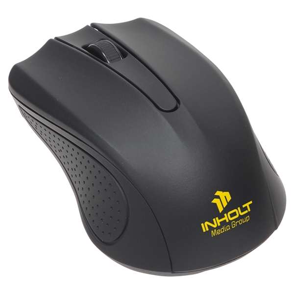 Wireless Optical Mouse with Antimicrobial Additive... from ASI 36730 Ariel Premium Supply Inc
