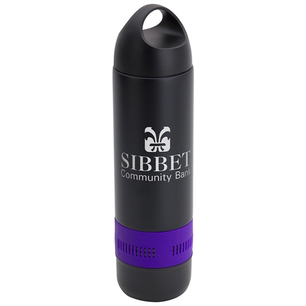 14 oz Combo Water Bottle & Wireless Speaker... from ASI 36730 Ariel Premium Supply Inc