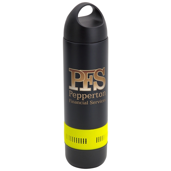 14 oz Combo Water Bottle & Wireless Speaker... from ASI 36730 Ariel Premium Supply Inc