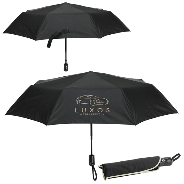 44- Arc Auto Open  Close Portable Umbrella... from ASI 36730 Ariel Premium Supply Inc