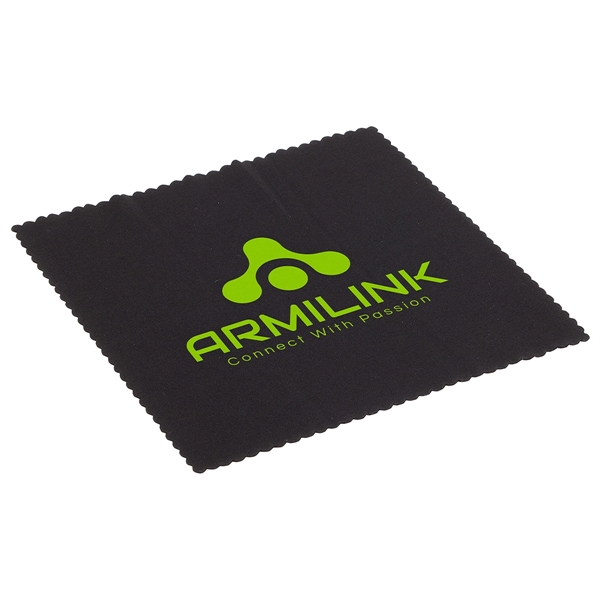 Microfiber Lens Cloth with Antimicrobial Additive... from ASI 36730 Ariel Premium Supply Inc