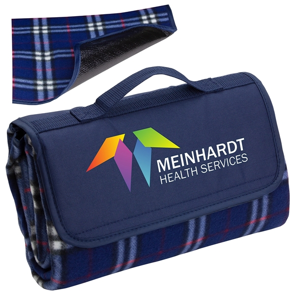 Barrel Fleece Picnic Blanket... from ASI 36730 Ariel Premium Supply Inc