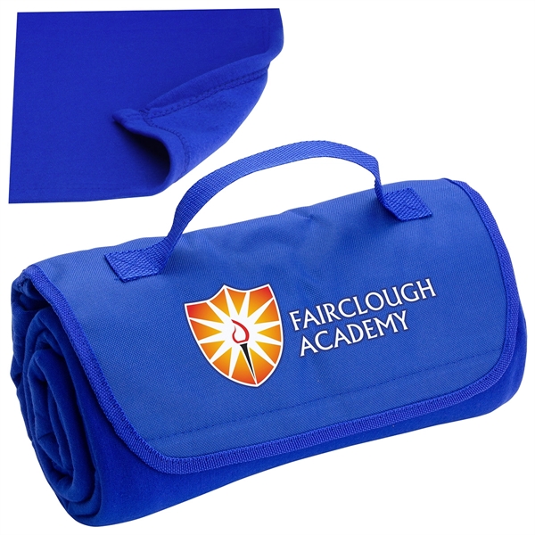 Barrel Fleece Blanket... from ASI 36730 Ariel Premium Supply Inc