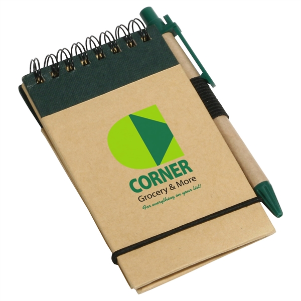 Recycled Notepad & Pen... from ASI 36730 Ariel Premium Supply Inc