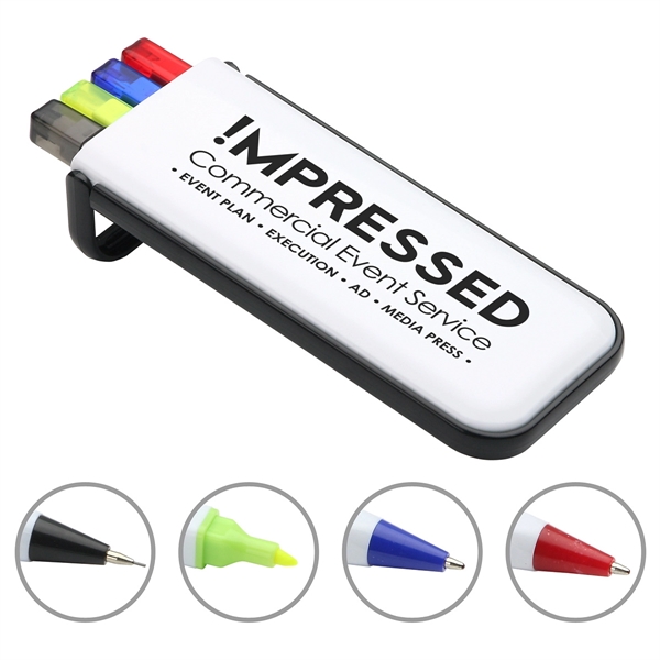 Pen, Pencil & Highlighter Set... from ASI 36730 Ariel Premium Supply Inc