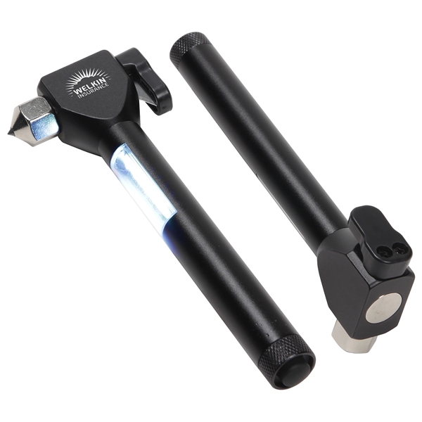 Flashlight with Escape Hammer... from ASI 36730 Ariel Premium Supply Inc